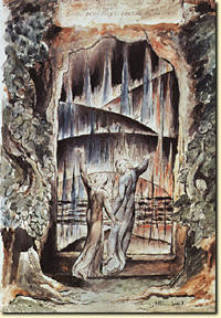 William Blake, 'The Gates of Hell'